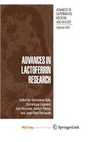 Advances in Lactoferrin Research