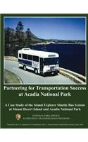 Partnering for Transportation Success at Arcadia National Park
