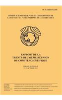 Rapport de la trente-deuxième réunion du Comité Scientifique