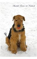 Airedale Terrier 1st Notebook Record Journal, Diary, Special Memories, To Do List, Academic Notepad, and Much More