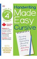 Handwriting Made Easy: Grade 4 Cursive