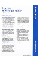 Reading Whistle for Willie Parent Notes