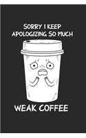 Funny Coffee Notebook - Coffee Maker Journal Planner