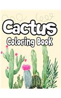 Cactus Coloring Book