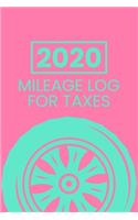 2020 Mileage Log For Taxes