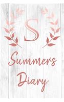 Summer's Diary