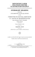 Identifying labor solutions for the Guam military buildup