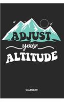 Adjust Your Altitude Calendar