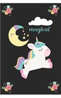 Magical (Unicorn Journal Notebook)