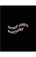 small steps everyday
