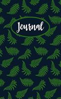 Journal: 6x9 Journal With Lined Pages To Write In, Fern Notebook For Girls Women Or Men, A Diary With Leaves On The Cover, Nature lover Gifts