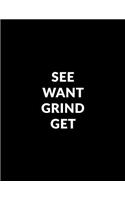 See Want Grind Get 2019 Planner: Weekly Planner 2019 Weekly Views with To-Do Lists, Funny Holidays & Inspirational Quotes 2019 Organizer with Vision Board, Yearly Calendar and 20+ R