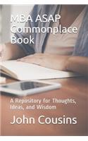 MBA ASAP Commonplace Book