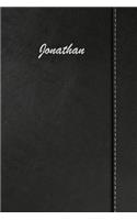 Jonathan: Blank Cookbook Recipes & Notes Featuring 120 Pages 6x9 Simulated Leather Cover