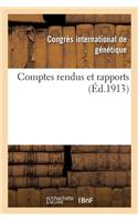 Comptes Rendus Et Rapports