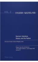 German Literature, History and the Nation