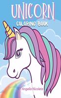 Unicorn Coloring Book: For Kids Ages 4-8 Unicorn Activity Book
