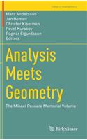 Analysis Meets Geometry