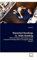 Repeated Readings vs. Wide Reading