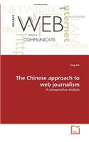 Chinese approach to web journalism