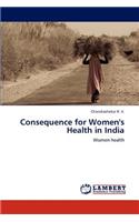 Consequence for Women's Health in India