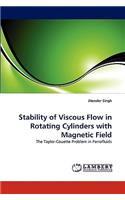 Stability of Viscous Flow in Rotating Cylinders with Magnetic Field