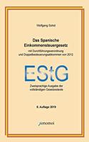 Spanische Einkommensteuergesetz (mit Durchführungsverordnung)