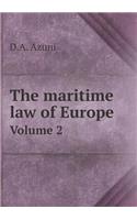 The Maritime Law of Europe Volume 2