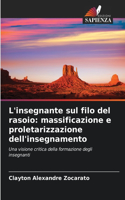 L'insegnante sul filo del rasoio
