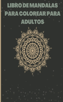 Libro de mandalas para colorear para adultos