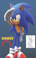Sonic: Coloring Book for Kids and Adults with Fun, Easy, and Relaxing
