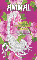 Pattern Coloring Books for Kids - Animal - Stress Relieving Animal Designs