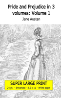 Pride and Prejudice in 3 volumes