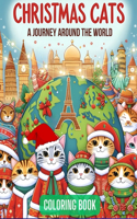 Christmas Cats: Coloring Book