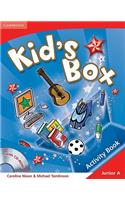 Kid's Box Junior a Activity Book Greek Edition: (English)