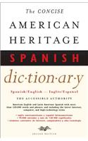 The Concise American Heritage Spanish Dictionary: Spanish/English - Ingles/Espanol