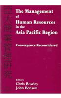 The Management of Human Resources in the Asia Pacific Region