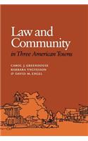 Law and Community in Three American Towns