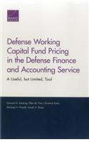 Defense Working Capital Fund Pricing in the Defense Finance and Accounting Service