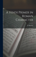 Hindi Primer in Roman Character
