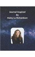 Journal Inspired by Haley Lu Richardson