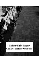 Guitar Tabs Paper Guitar Tablature Notebook