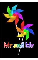 Mr and Mr: LGBTQ Gift Notebook for Friends and Family