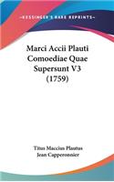 Marci Accii Plauti Comoediae Quae Supersunt V3 (1759)