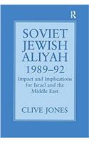 Soviet Jewish Aliyah, 1989-92