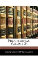 Proceedings, Volume 24: (English)