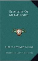 Elements of Metaphysics