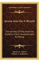 Across Asia on a Bicycle