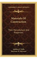 Materials of Construction