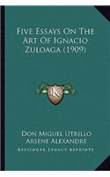Five Essays on the Art of Ignacio Zuloaga (1909)
